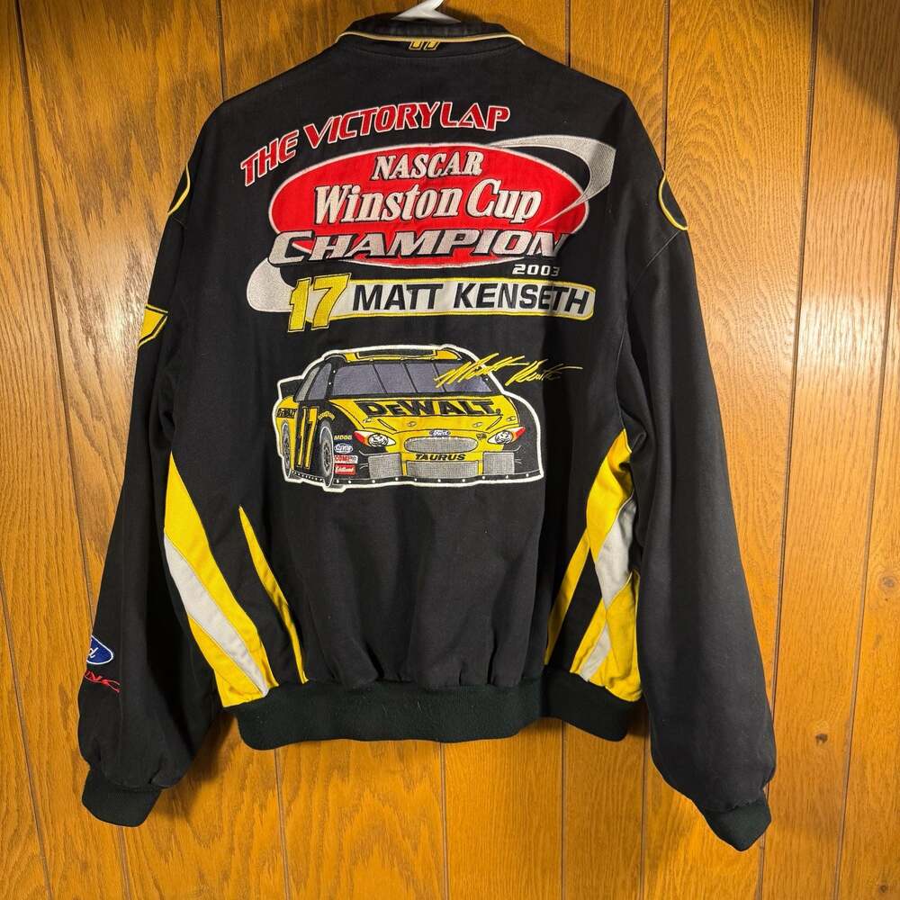 NASCAR JH Design Matt Kenseth DeWalt 2003 NASCAR Winston Cup Champion Racing Jac